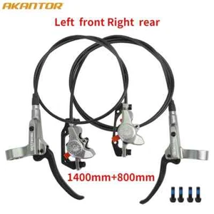 MTB Bicycle Hydraulic Disc Brake Dual-piston Brake Oil Brake Bike Accessories - Picture 1 of 44