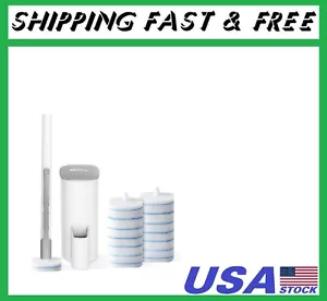 Disposable Toilet Brush - Toilet Bowl Cleaner, Toilet Cleaning Supplies, Toilet - Picture 1 of 8