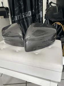 Mercedes Carbono Espejo Caps Retrovisor Exterior Cubierta Kit G63 G500 W463 G350 - Imagen 1 de 12