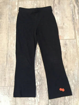 Baby Gap Niño Pequeño 5 Leggings Negros Bordados Calabazas Jack o Lanterm Halloween Foto 1 de 2