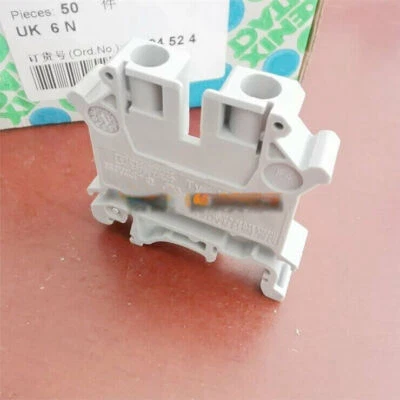50Pcs/Box New For Phoenix Contact terminal block UK 6 N 3004524 - Image 1 of 3