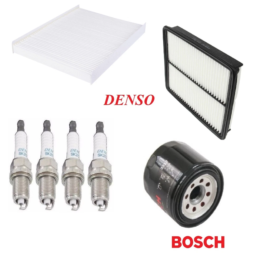 Kit de puesta a punto filtros de aceite cabina de aire tapones para HYUNDAI SANTA FE L4 2,4 L 2010-2012 Foto 1 de 1