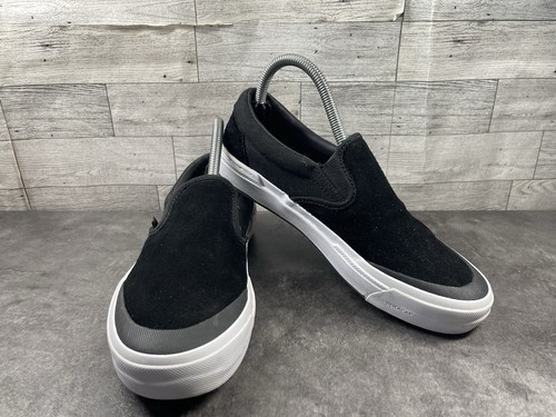Vans OTW Popcush BMX Slip On Sneakers Uomo 6M Scarpe Nero Scamosciato Tela Skateboard