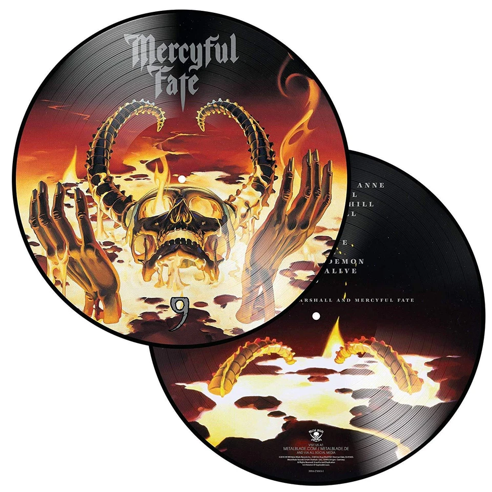 MERCYFUL FATE - 9 (PICTURE DISC)   VINYL LP NEW! - Image 1 of 1