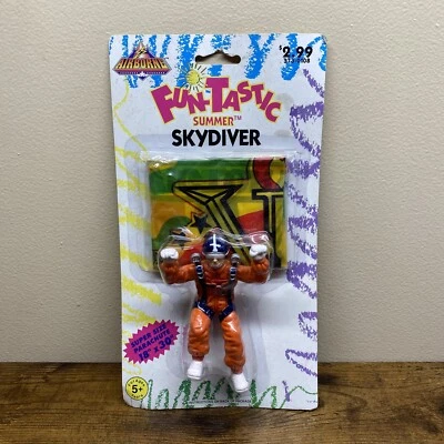 Juguete de paracaidista paracaidista de verano divertido aerotransportado 1997 de colección Foto 1 de 4