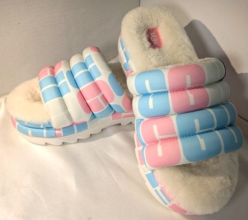 Sandali con plateau Ugg Pride Slide per tutti i generi taglia 7