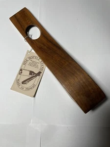 KOA Bottle Stand Hand Crafted in Hawaii Wine Gift KOA Wood - Picture 1 of 6