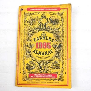 The Old Farmers Almanac 1985 193rd Anniversary Edition Special Farm CXCIII - Picture 1 of 2