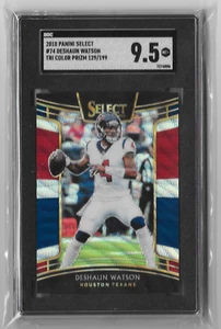 2018 Panini Select Tri-Color Prizm x/199 Deshaun Watson 9.5 Mint Card - Bild 1 von 2