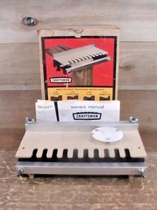 Craftsman 9_2576 8 Zoll Tiefe Schwalbenschwanz Befestigung mit (1) Führungsbuchse Vintage - Bild 1 von 8