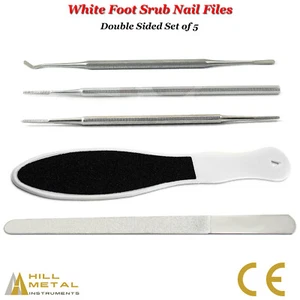 Toe Nail Lifter Hard Dead Skin Remover Foot Rasp Nails File Scrub Diamond Deb CE - Picture 1 of 6