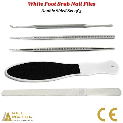 Toe Nail Lifter Hard Dead Skin Remover Foot Rasp Nails File Scrub Diamond Deb CE - Image 1 of 4