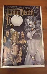 AVATAR LADY DEATH: LOST SOULS (2005 Serie) #0 LÁMINA DORADA CASI NUEVA con certificado de autenticidad limitado a 600 - Imagen 1 de 5