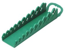 Sk Professional Tools 1074 Wrench Rack,15 Slot,7-2/5 In. W,Green