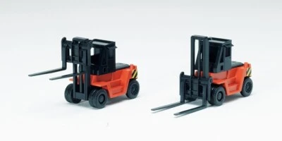Tomix 3518 Forklift Orange Color 2-pcs N Scale - Image 1 of 2