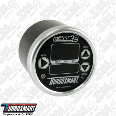 Turbosmart EBoost2 60mm Electronic Boost Controller (Black/Silver) TS-0301-1002 - Image 1 of 4