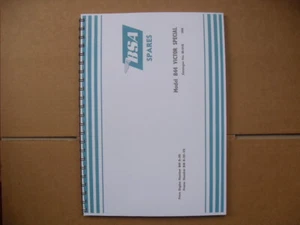 BSA B44VS 441 VICTOR SPECIAL PARTS BOOK FOR 1968 - Picture 1 of 1