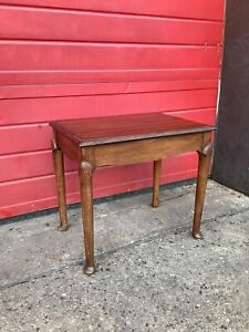Vintage Dark Wood Coffee Table, Side Table, Living Room Furniture 20th Century 