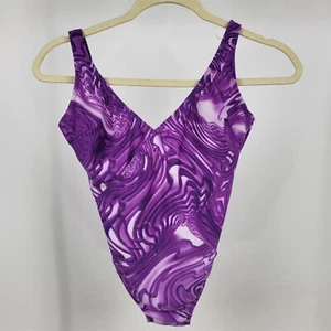 Traje de baño Catherina púrpura de una pieza para mujer talla 46 - Imagen 1 de 6