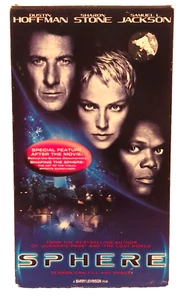 Sphere Samuel L Jackson Sci-Fi Movie Vintage 1998 VHS Tape - Picture 1 of 3