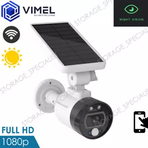 WIFI Solar Camera Wireless Security Outdoor Battery CCTV Home Alarm Night Vision - Picture 1 of 12