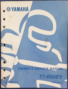 Yamaha TT-R50EV Owner's Service Manual         2 - Picture 1 of 9