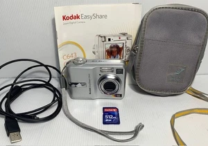 Kodak EasyShare C643 6.1MP Digital Camera & 512mb Sd, USB Lead, Case & Manual - Picture 1 of 19