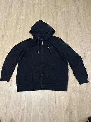 True Religion Zip Up Hoodie Man XXL 2XL  Black - Image 1 of 4