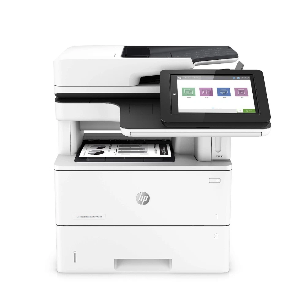 HP LaserJet Enterprise M528f - 1PV65A MFP S/W A4 USB LAN ADF Duplex - Bild 1 von 1