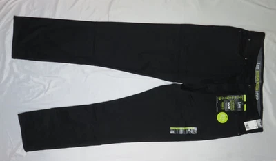 LEE UNION-TODO VAQUERO NEGRO 38X36 RECTO CÓNICO MVP ELÁSTICO TRU-TEMP DENIM NUEVO CON ETIQUETAS Foto 1 de 4
