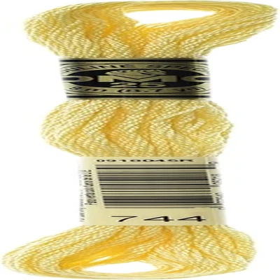 6-Strand Embroidery Cotton 8.7Yd-Pale Yellow - Image 1 of 4