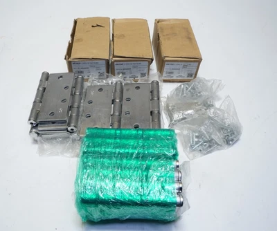 ¡LEER! Nuevo Lote de 25 Bisagras de Rodamiento McKinney TA2714 MK55858 4-1/2" X 4-1/2", 26D Foto 1 de 4