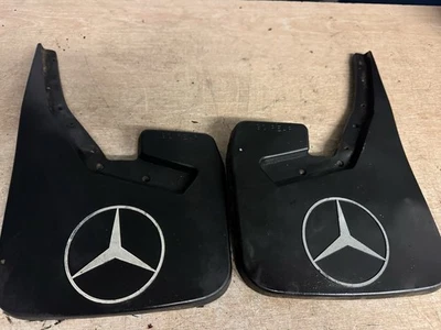 GENUINE Mercedes  190 W201 REAR Mud Flaps Guards 1980-1988 pre facelift - Image 1 of 4