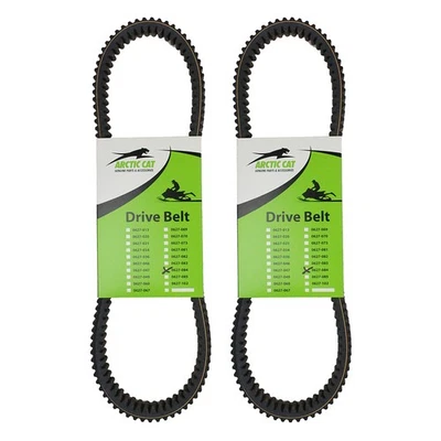 Arctic Cat 0627-084 Heavy Duty Drive Belts 2012-2017 M X XF 800 4000 6000 2-PACK - Image 1 of 3