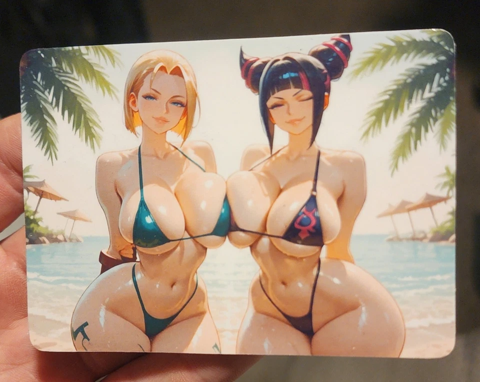 Cammy - Street Fighter - Goddess - DIY - Full Art - Glossy - Photo Art Card - Image 1 of 1