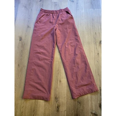 Athleta Girl Wide Leg Pants Size 12 Rust Red - Image 1 of 4
