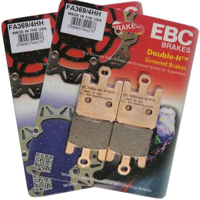 Juego de pastillas de freno delanteras completas sinterizadas EBC FA369/4HH para Kawasaki ZX-12R Ninja 04-06 Foto 1 de 4