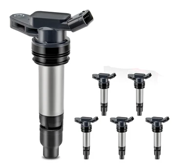 6 Pk Ignition Coil UF594 Fit for XC60 2010-2016, XC90 2007-2014 3.2L, XC70 2008 - Image 1 of 4