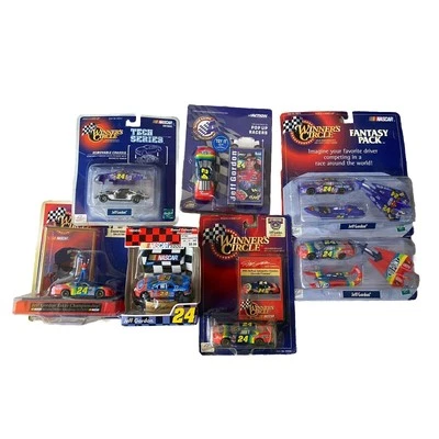 Lot of 7 Vintage Jeff Gordon 1/64 Die-Cast NASCAR DuPont Winners Circle #24 - Image 1 of 4