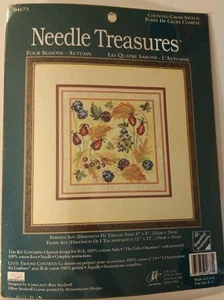 Needle Treasures Kreuzstich Set "Vier Jahreszeiten - Herbst" 04673 Neu Herbst - Bild 1 von 5