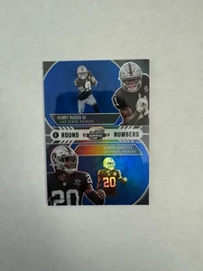 2020 Contenders Optic Blue Prizm /99 Damon Arnette Henry Ruggs III Rookie RC - Picture 1 of 3