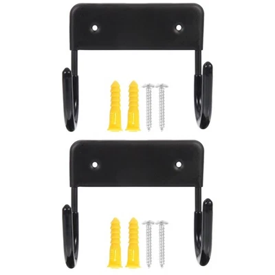  2 Sets Bügeleisen Und Bügelbrett Aufhänger Wandhaken Aus Metall Wandhalterung - Bild 1 von 4