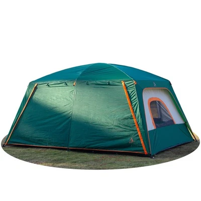 Tienda Extra Grande 8-10 Personas, Carpas Cabaña Familiar,2 Habitaciones,3 Puertas y 3 Ventanas... Foto 1 de 4