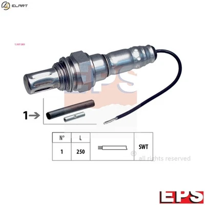 LAMBDA SENSOR 1.997.001 FOR MITSUBISHI L200/STORM TRITON/Pickup MIGHTY/MAX/SUV - Image 1 of 4