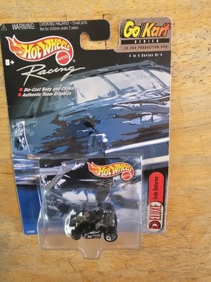 Coche de carreras Hot Wheels Jeff Burton #99 edición limitada, negro; Go Kart 2000 4/4 Foto 1 de 4