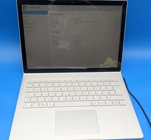 Microsoft Surface Book 2 i5-8350U 1.70GHz 8GB 256GB 13.5" No O/S Cracked Screen - Picture 1 of 9