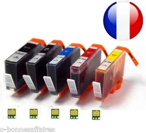 CARTOUCHES COMPATIBLES HP 364 XL AVEC PUCE PHOTOSMART WIFI B109E B109F SOUS 48H - Photo 1/1