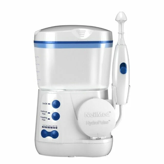 NeilMed Hydro Pulse Pulsating Nasal and Sinus Irrigation System - White