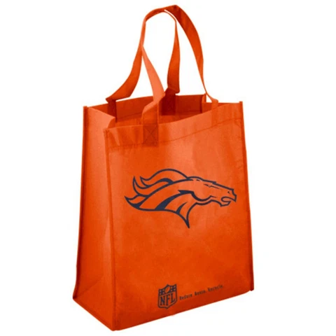 Denver Broncos NFL Reusable Shopping / Grocery Bag - New with tags Cover