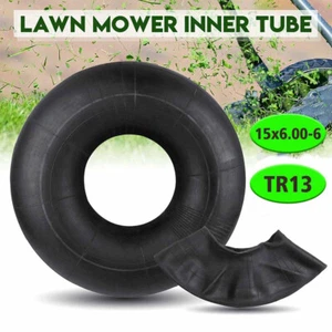 2 Pcs 15x6.00-6 Tire Inner Tube 15x6-6 for Lawn Mower Tractor TR13 Heavy Duty - Picture 1 of 8